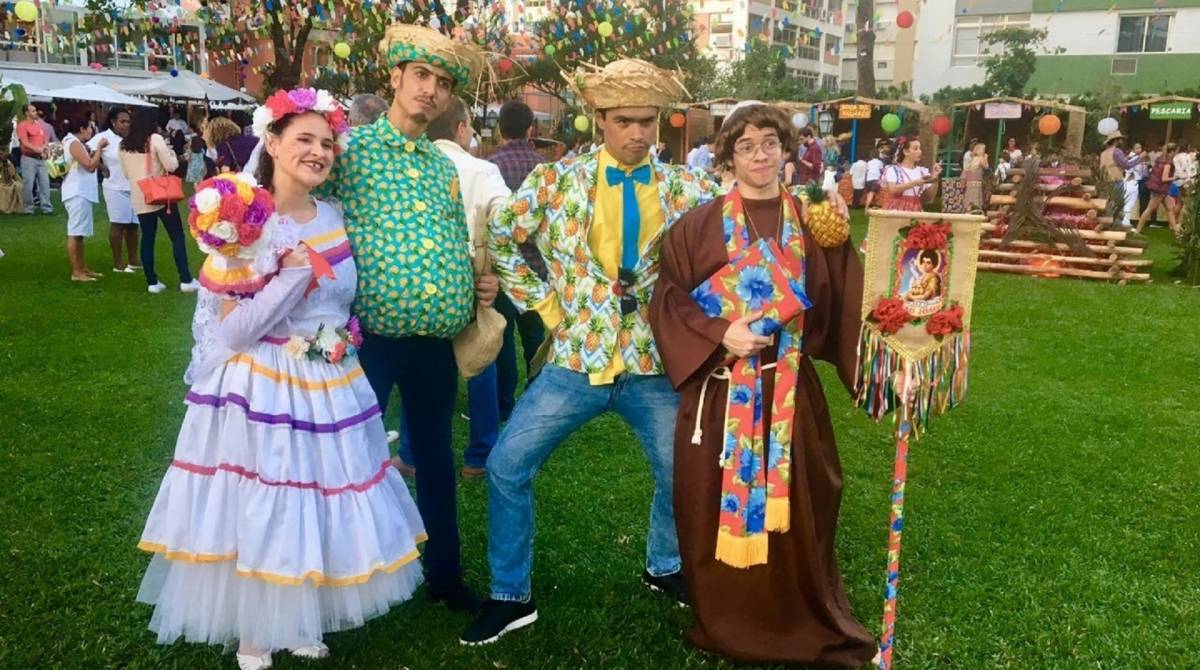 ArraiÃ¡ do Deck no Via Parque - Festa Junina