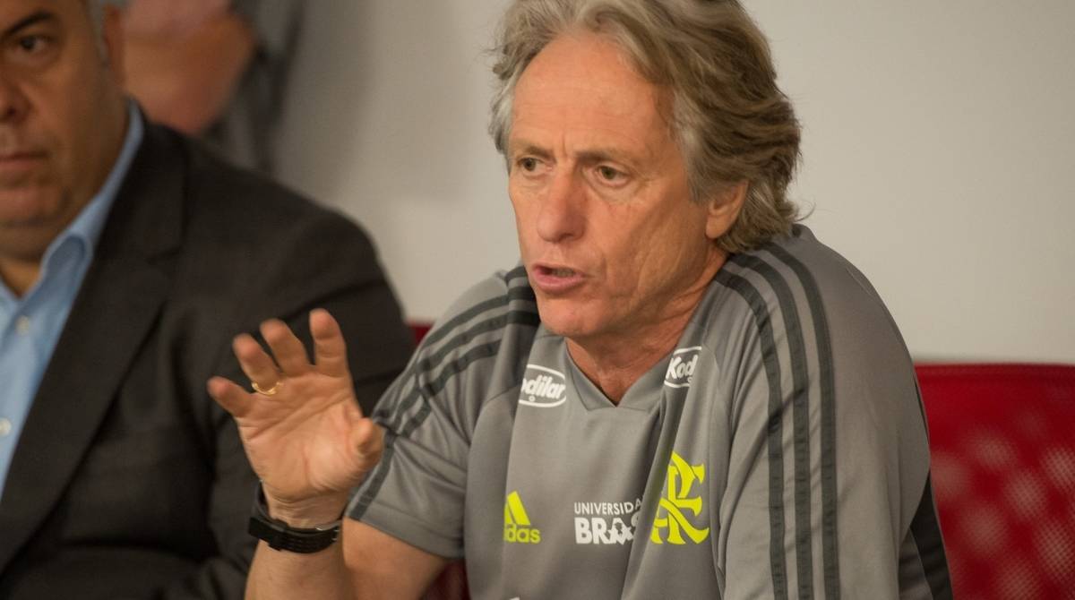Jorge Jesus - Alexandre Vidal / Flamengo