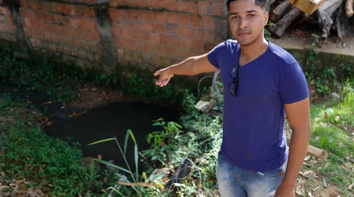 Nova Iguaçu, 21/06/2019, O Dia no seu Bairro, Bairro Camary, na foto Roberto de Almeida Junior, morador. Foto de Gilvan de Souza / Agencia O Dia