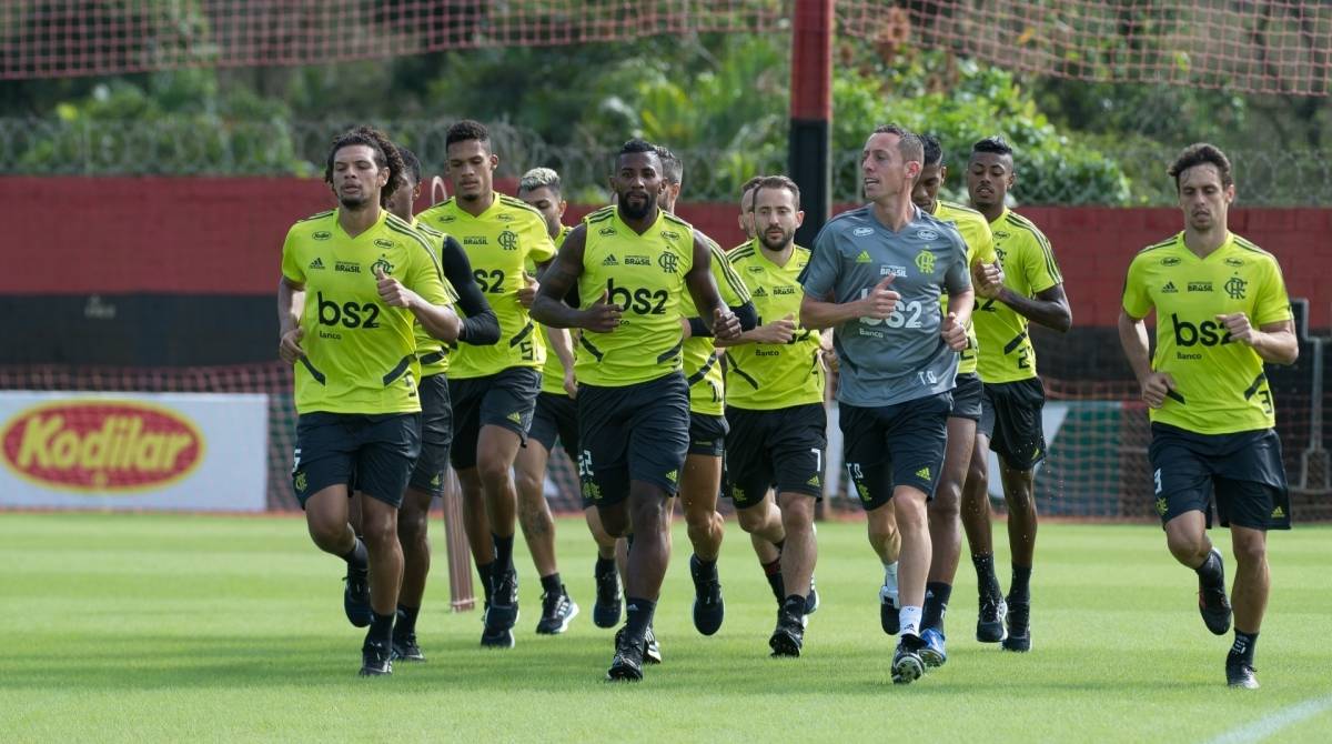 Flamengo terá treinos integrais durante a semana - ALEXANDRE VIDAL/FLAMENGO
