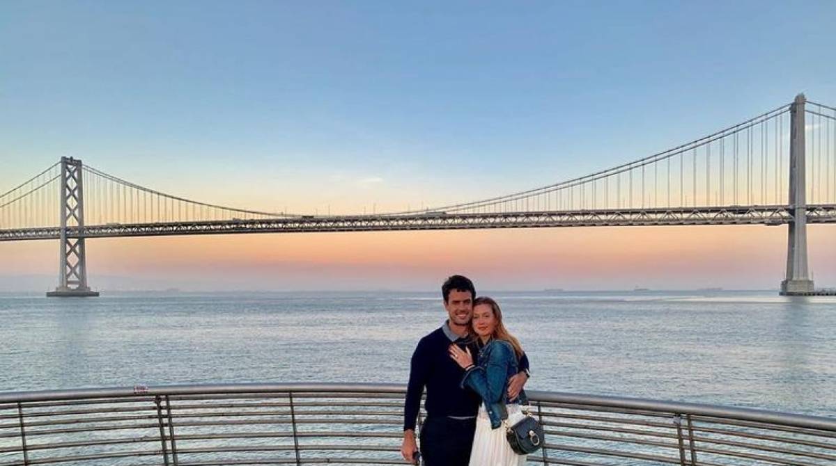 Marina Ruy Barbosa e o marido, Alexandre Negrão