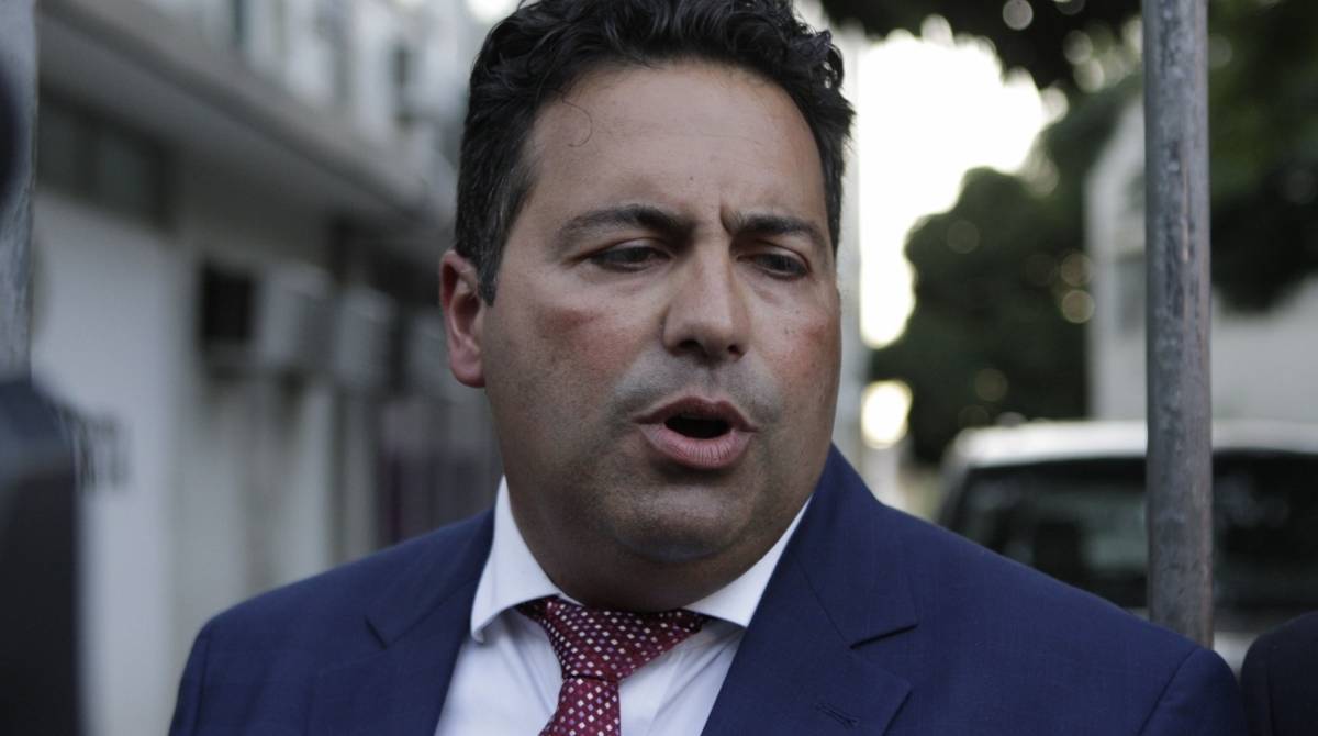 Rio,24/06/2019 - NITEROI -Delegacia de Homicidios(DH), caso Flodelis, invetiga&ccedil;&atilde;o do caso da morte do Pastor Marcos. Na foto, Anderson Rollenberg(Advogado) .Foto: Cl&eacute;ber Mendes/Ag&ecirc;ncia O Dia