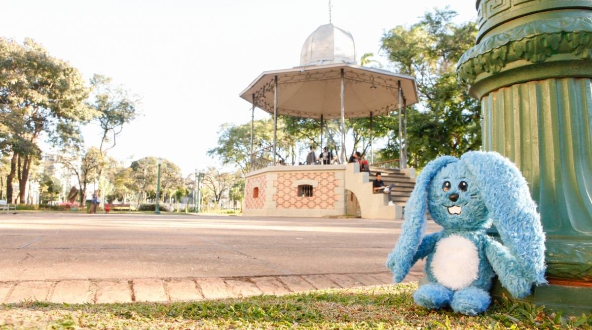 O coelho Sansão, personagem da \'Turma da Mônica\', faz um tour pelo Brasil em busca de Floquinho, cachorro do Cebolinha