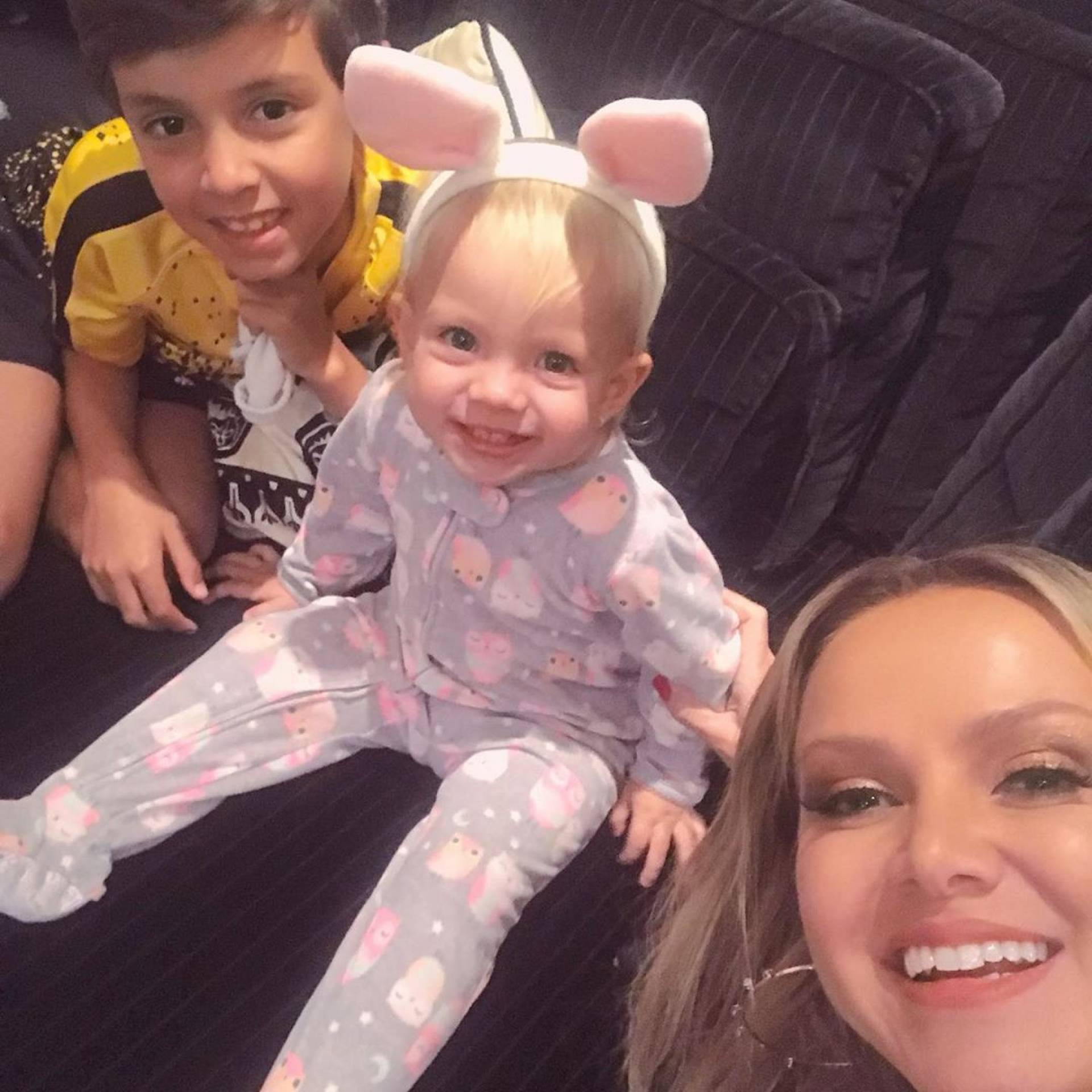 Eliana com os filhos - Reprodução da internet