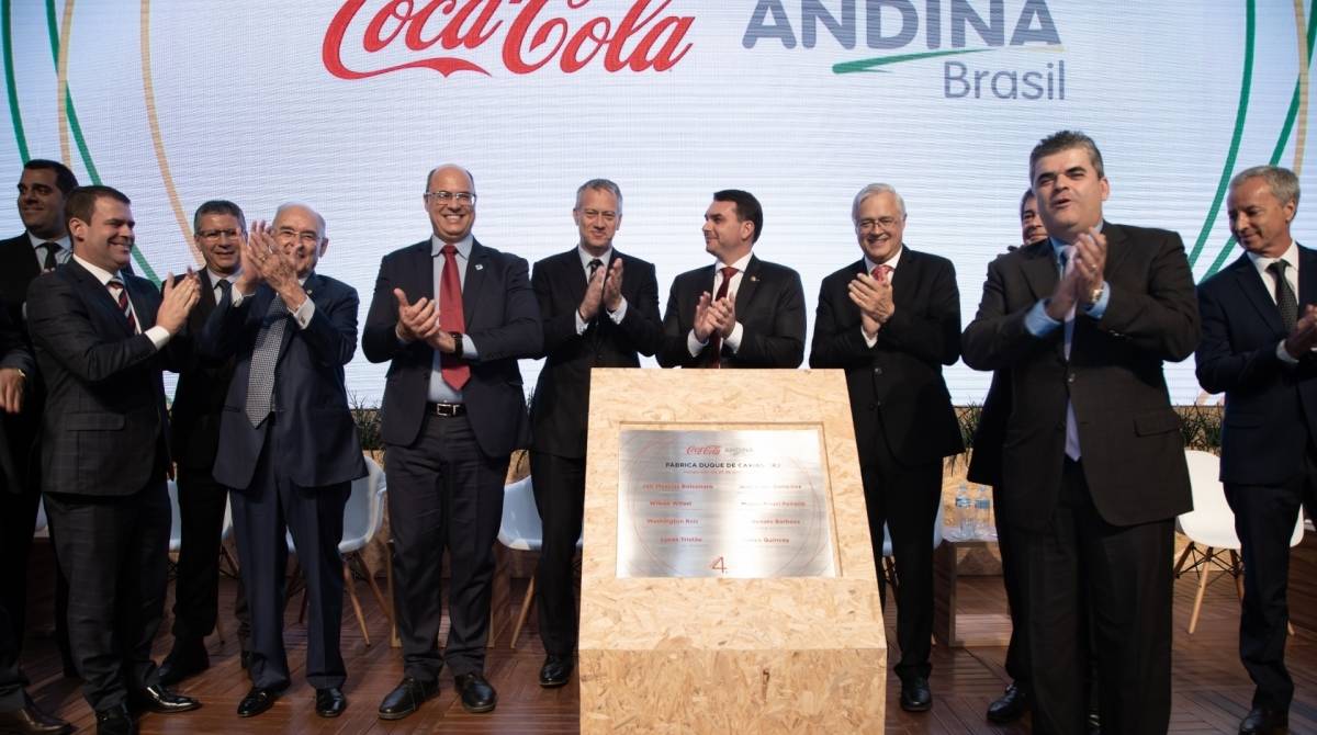 Fábrica da Coca-Cola em Duque de Caxias