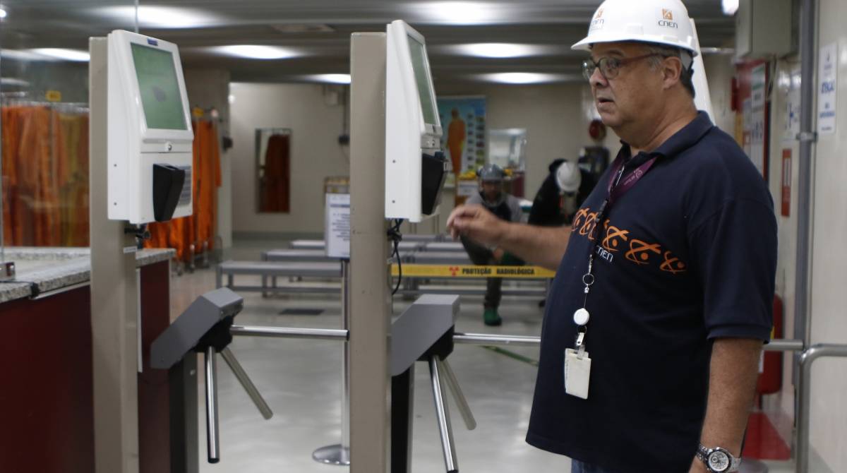 Rio de Janeiro - RJ  - 27/06/2019 - Usina Nuclear de Angra dos Reis - Visita as instala&ccedil;oes da Usina Nuclear de Angra dos Reis, sul do estado do Rio de Janeiro -  Foto Reginaldo Pimenta / Agencia O Dia