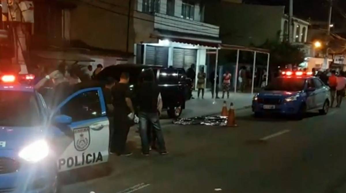 Marcelo da Silva Rangel foi morto na altura da estação Asa Branca do BRT Transolímpico - Reprodução / TV Globo