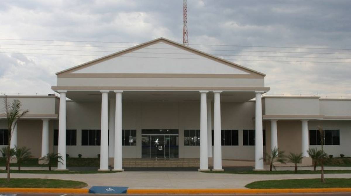 Fórum de Sinop (MT), cidade onde homem foi preso por estuprar enteada de 4 anos - Divulgação/TJMT