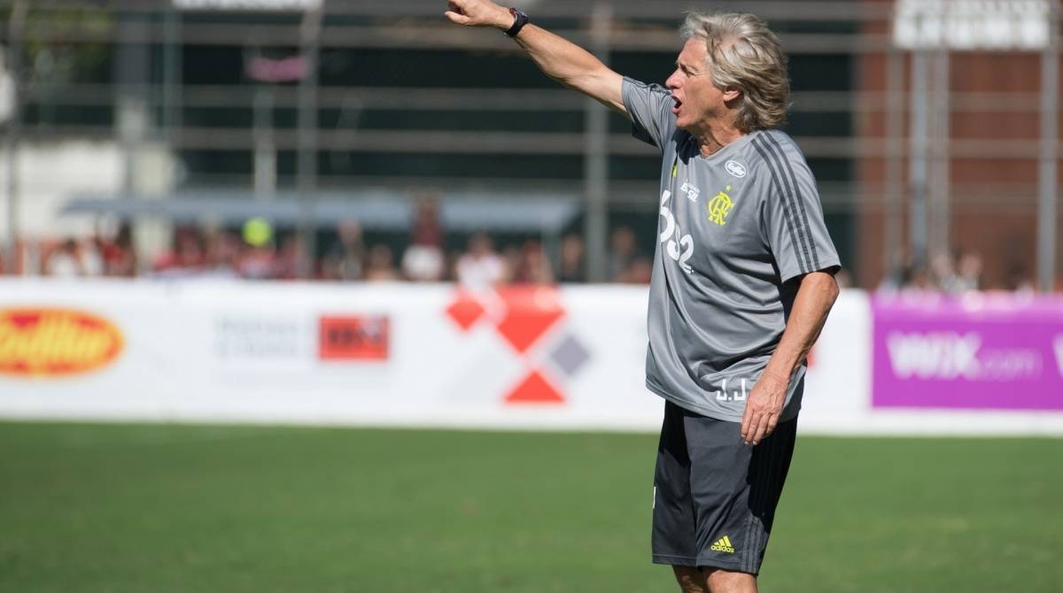 Viciado em trabalho, Jorge Jesus não é chegados às badalações na Cidade Maravilhosa  - Alexandre Vidal/ Flamengo