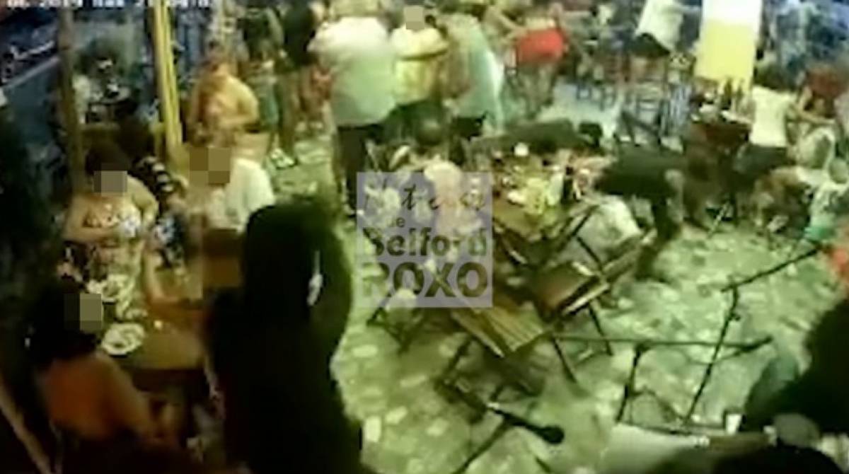 Imagens registram momento exato de chacina que aconteceu em Belford Roxo reste sábado - Notícias de Belford Roxo / Facebook