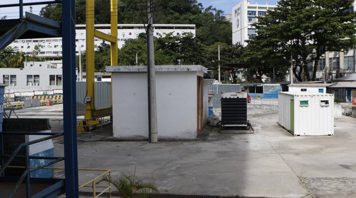 As obras na regi&atilde;o est&atilde;o paradas desde 2015