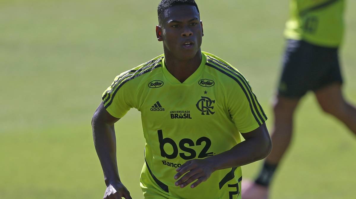 Lucas Silva, do Flamengo - Daniel Castelo Branco / Ag&ecirc;ncia O Dia
