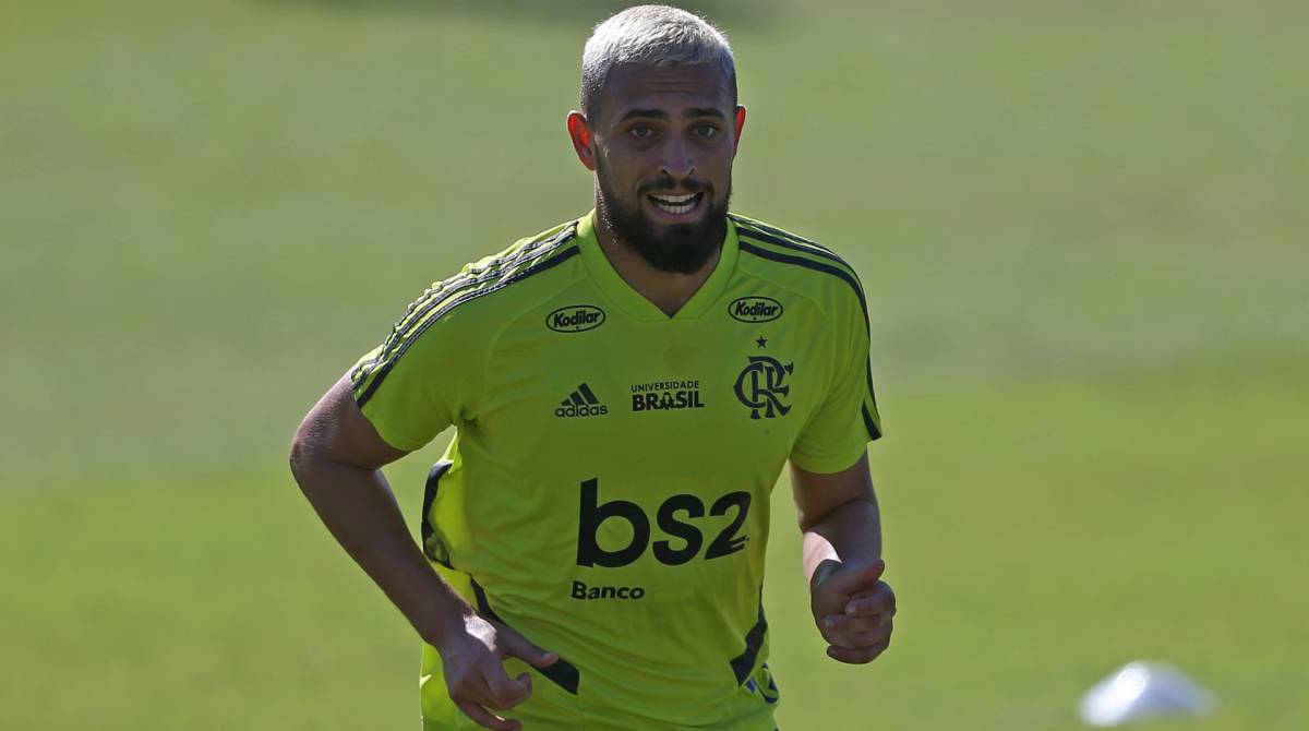 ATAQUE -  FLAMENGO - O time do Flamengo treina no Ninho do Urubu, CT da Vargem Grande, Rio de Janeiro. Na foto: o zagueiro L&eacute;o Duarte (43) - Foto: Daniel Castelo Branco / Ag&ecirc;ncia O Dia