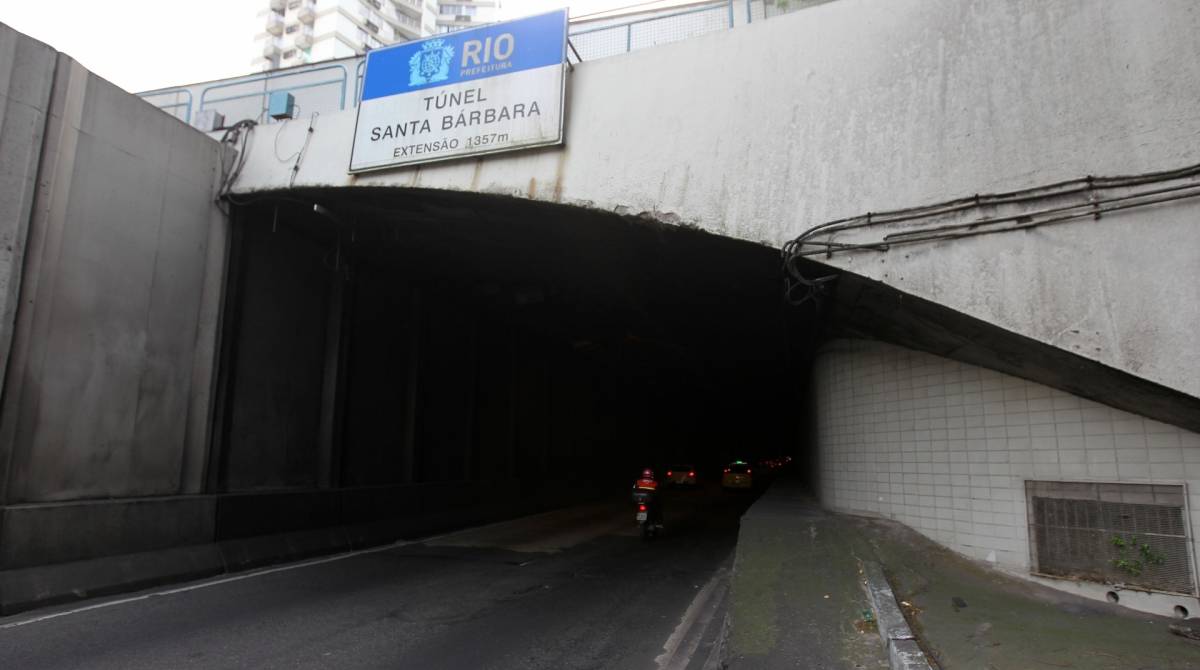 T&uacute;nel Santa B&aacute;rbara - Luciano Belford/Ag&ecirc;ncia O Dia