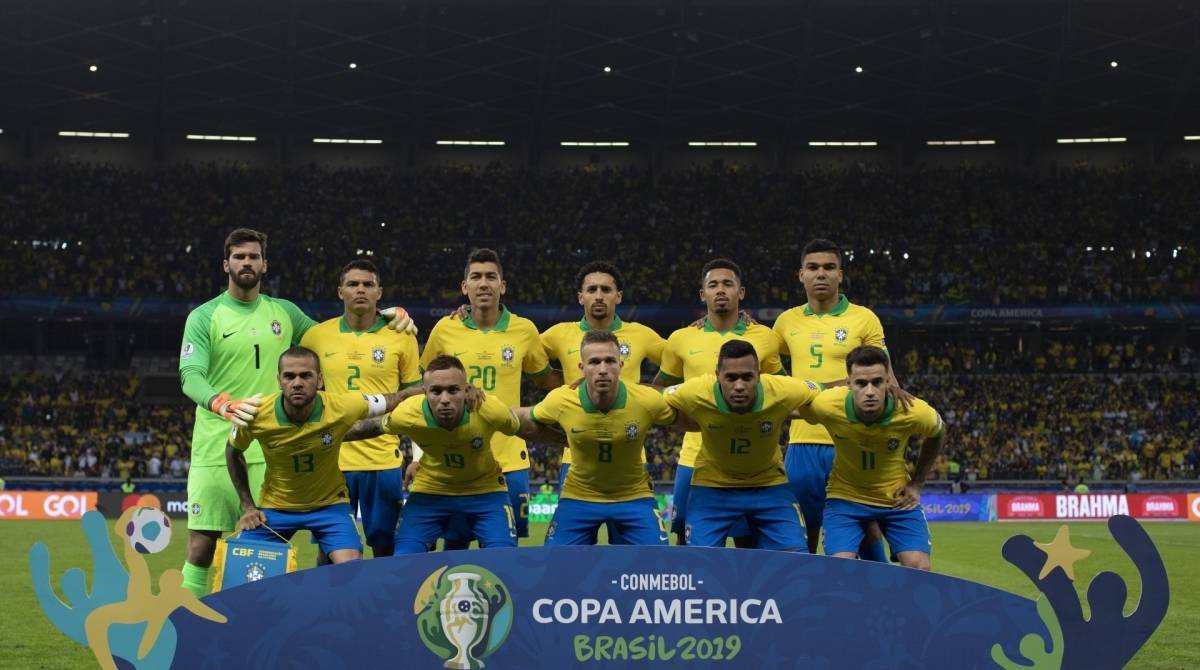Seleção Brasileira em mais um jogo no Mineirão