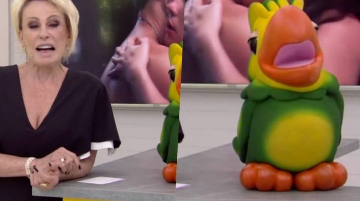 Ana Maria Braga exibe cena picante e Louro José se desespera: 'Tira'