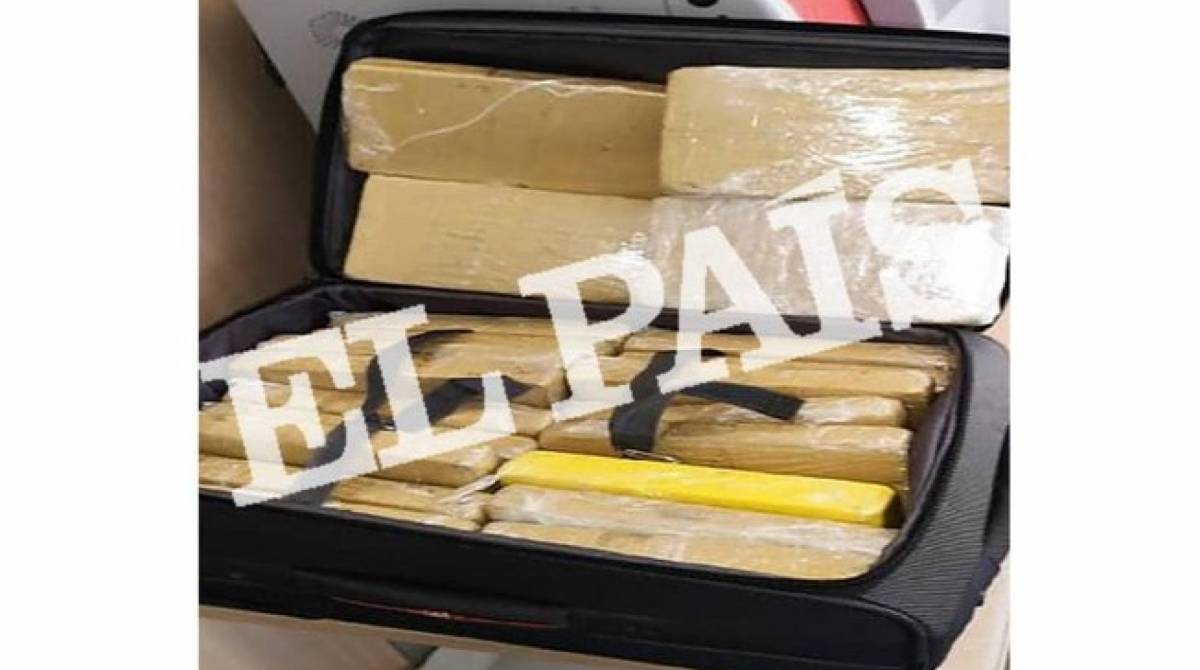 Mala estava sem camuflagem - Reprodução/El País