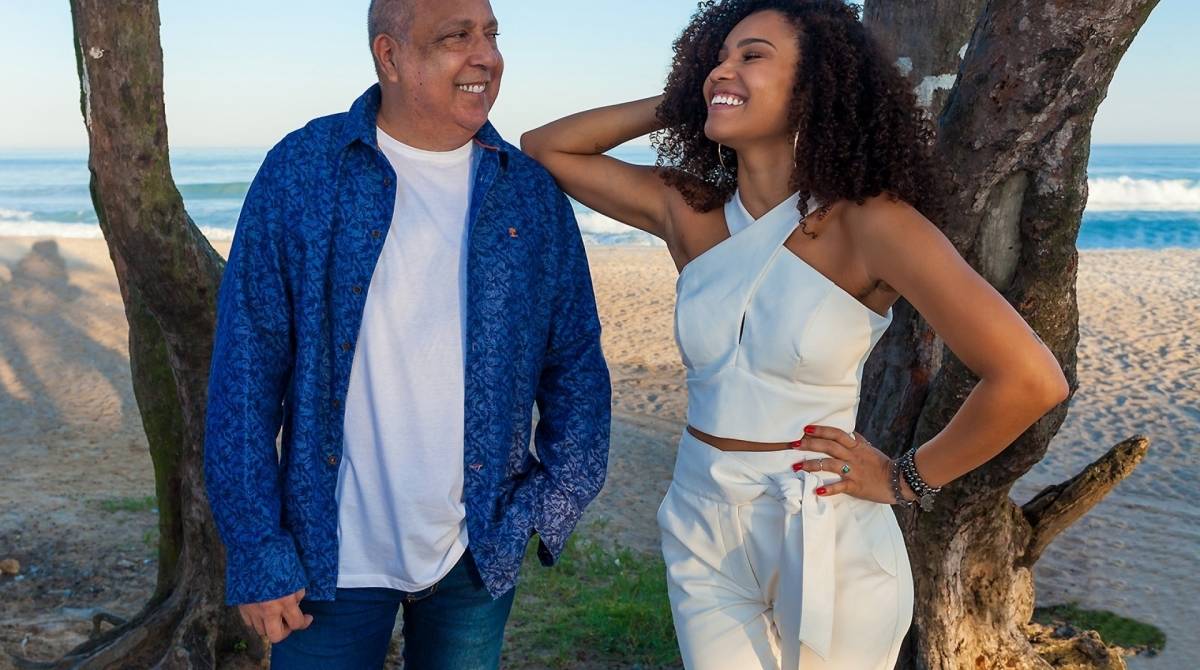 Sombrinha e Thais Macedo - Divulgação