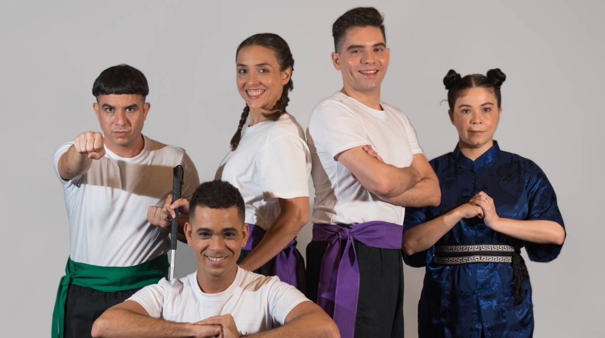 A espetáculo 'A menina do kung fu' - Bruno Coqueiro/Divulgação