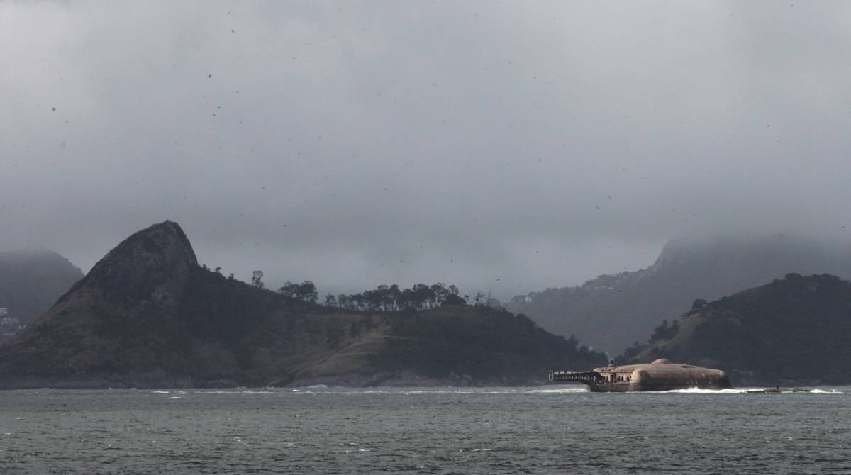 Frente fria chega ao Rio. Na foto, Baia da Guanabara vista do Aterro do Flamengo - Estefan Radovicz / Agencia O Dia