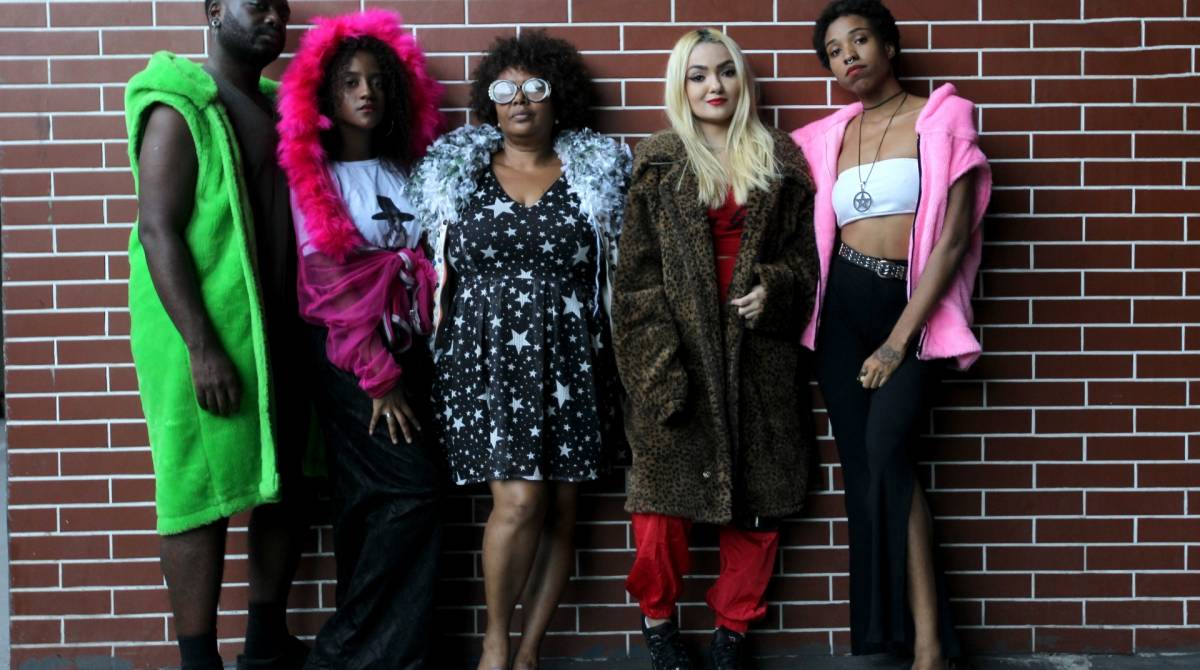 Rio de Janeiro 04/07/2019 - Alunos da Lu Costa usam os figurinos da marca Nkenge. Foto: Luciano Belford/Agencia O Dia