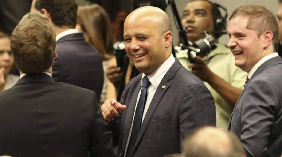 O l&iacute;der do governo na C&acirc;mara, Major Vitor Hugo - Fabio Rodrigues Pozzebom/Ag&ecirc;ncia Brasil