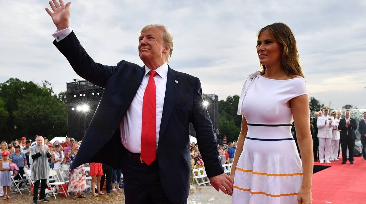 Melania Trump e Donald Trump