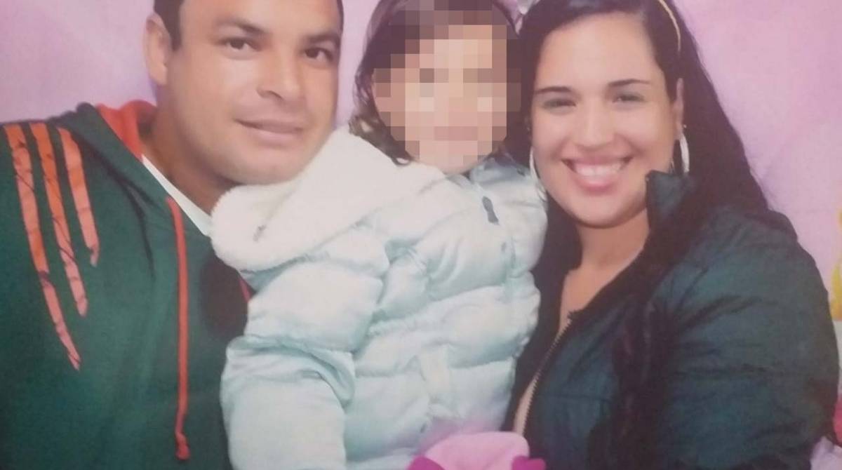 Pedreiro deixou uma filha de oito anos - Arquivo Pessoal