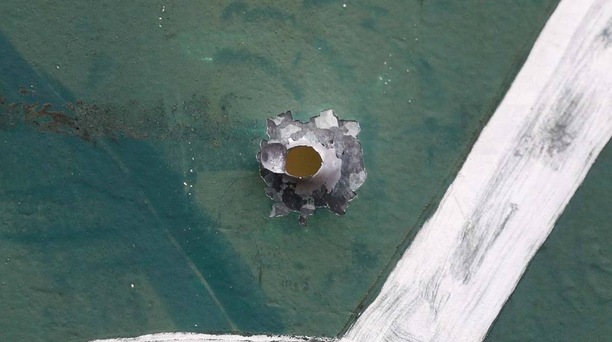 Rio, 08/07/2019, PMs sequestram e matam traficante em Santa Teresa, na foto fachada do local e marcas de tiros no port&atilde;o, Foto de Gilvan de Souza / Agencia O Dia