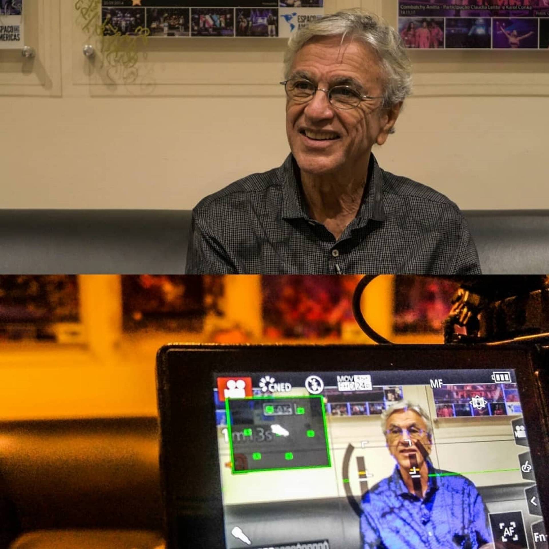 Caetano Veloso para o document&aacute;rio/s&eacute;rie \'Trapalhadas Sem Fim\'