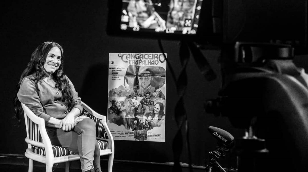 Regina Duarte para o document&aacute;rio/s&eacute;rie \'Trapalhadas Sem Fim\'