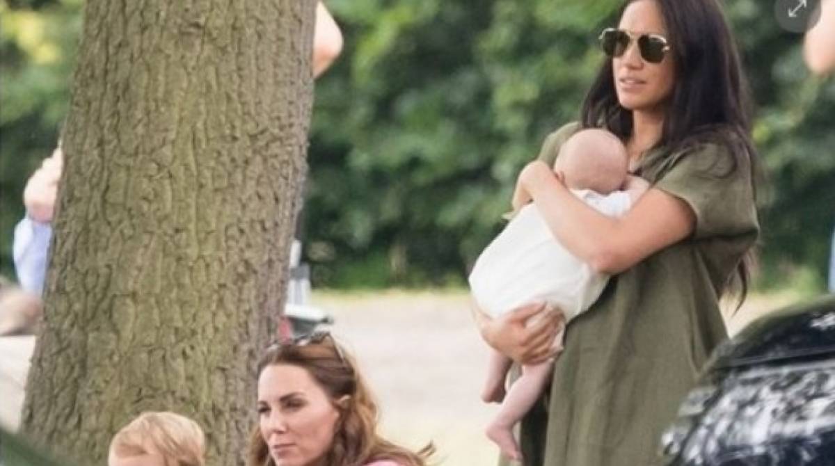 Kate Middleton e Meghan Markle em um jogo de polo - Reprodu&ccedil;&atilde;o
