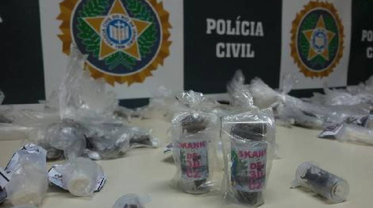 Material apreendido nesta quarta-feira - Divulgação / Polícia Civil