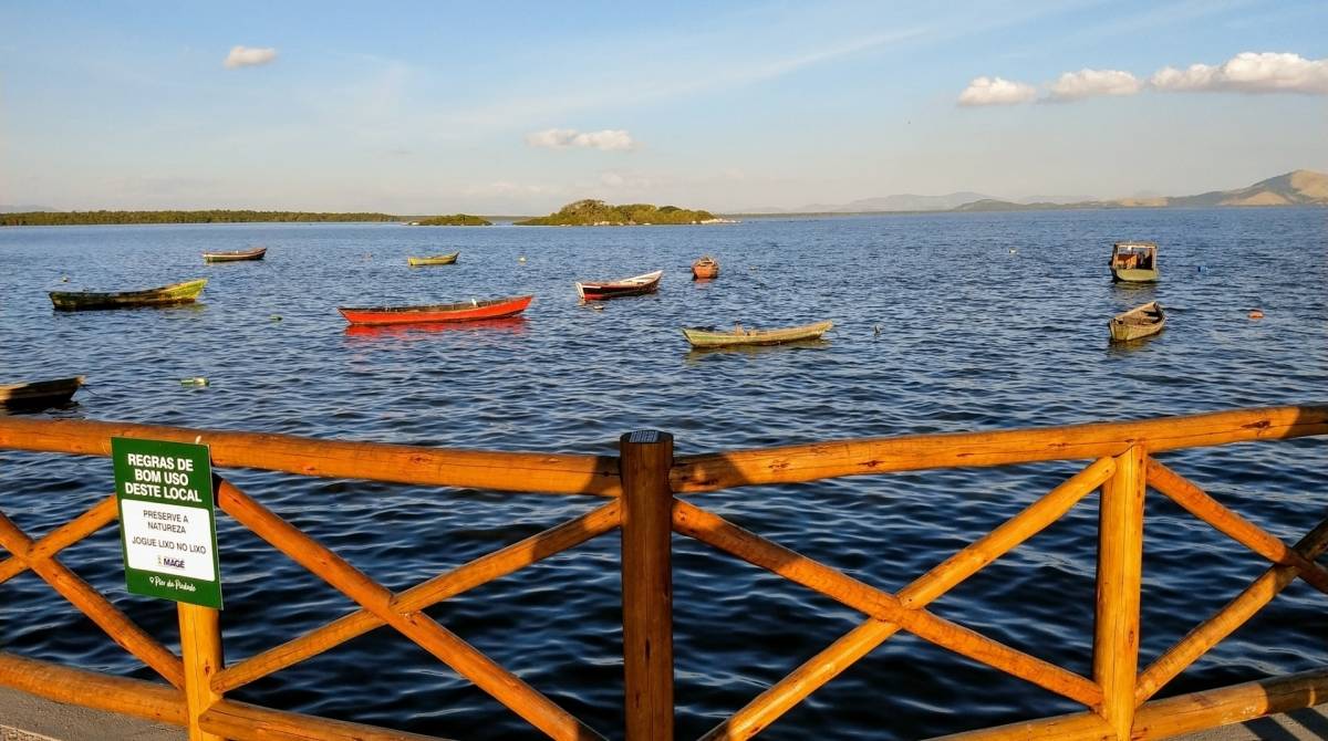 Pier Piedade, em Mag&eacute;