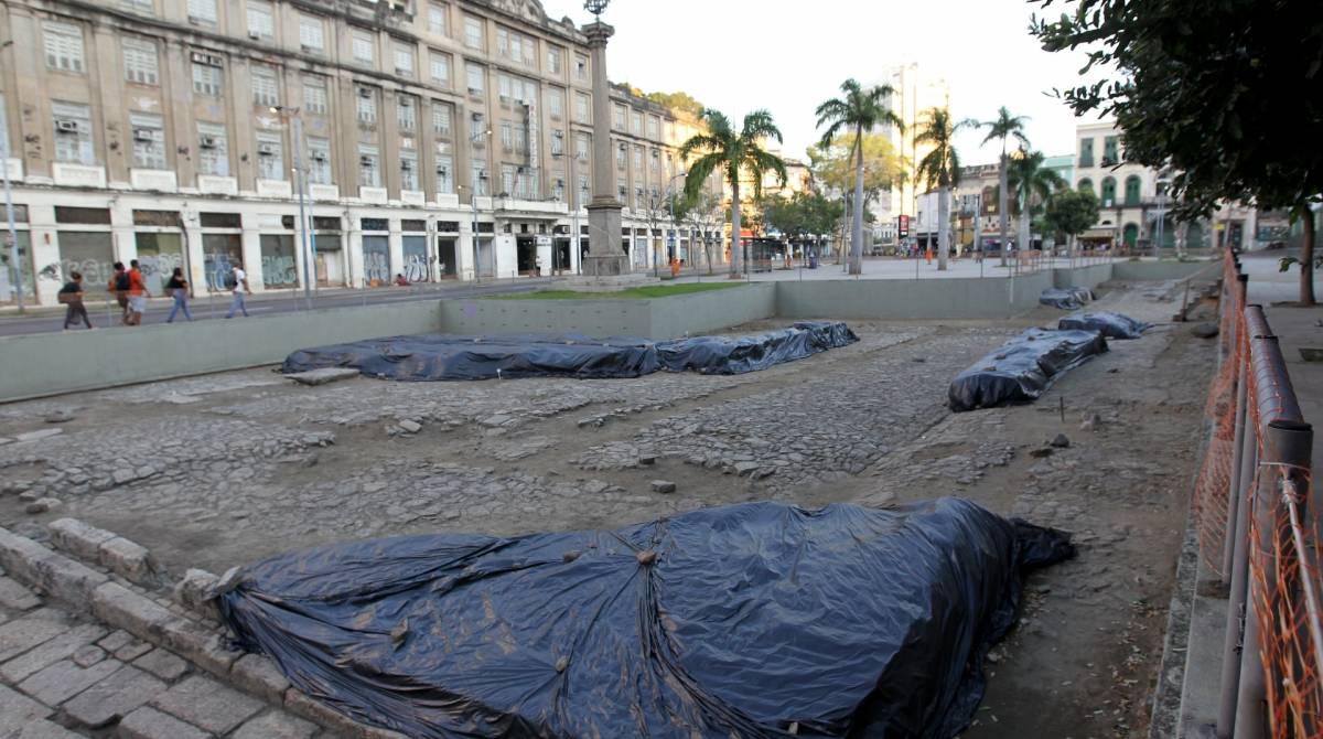 Rio de Janeiro 11/07/2019 - Cais do Valongo zona portuaria do Rio de Janeiro. Foto: Luciano Belford/Agencia O Dia.