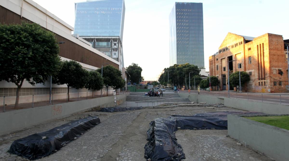 Rio de Janeiro 11/07/2019 - Cais do Valongo zona portuaria do Rio de Janeiro. Foto: Luciano Belford/Agencia O Dia.