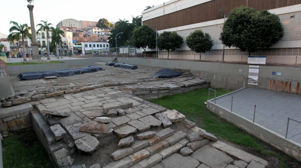 Rio de Janeiro 11/07/2019 - Cais do Valongo zona portuaria do Rio de Janeiro. Foto: Luciano Belford/Agencia O Dia.