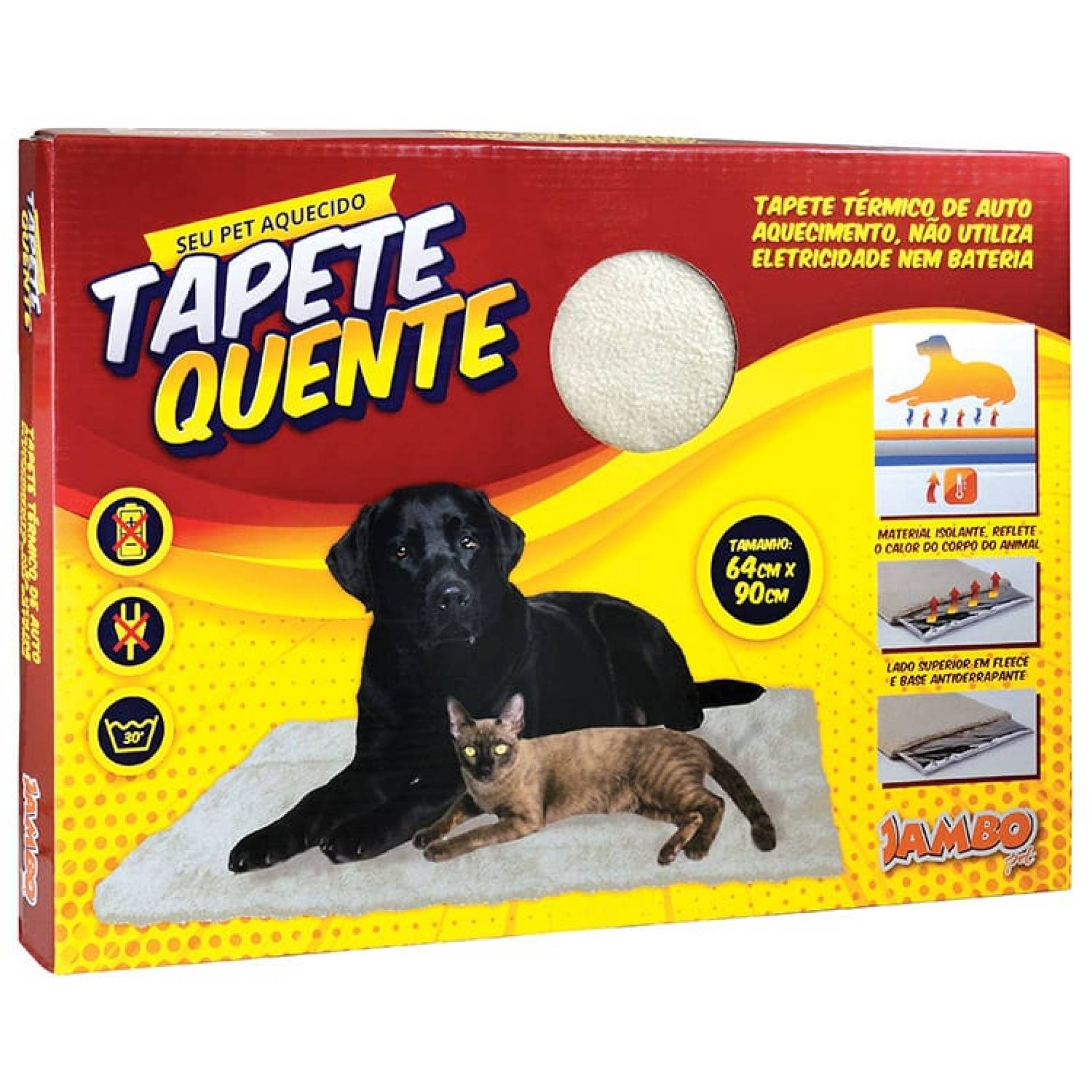 Os tapetes t&eacute;rmicos v&atilde;o deixar os pets protegidos da friagem e bem quentinhos