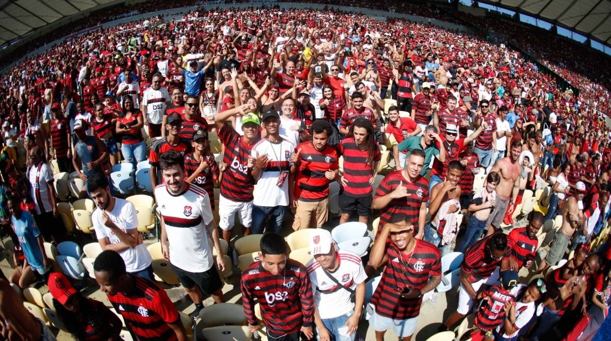 Rio, 14/07/2019, Flamengo x Goias, na foto torcida, Foto de Gilvan de Souza / Agencia O Dia - Gilvan de Souza / Agencia O Dia