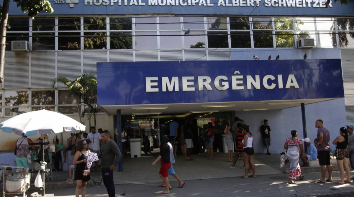 Hospital Albert Schweitzer - Cl&eacute;ber Mendes / Ag&ecirc;ncia O DIA