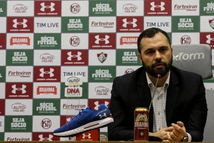 O Fluminense inaugura sala de imprensa em homangem à Paulo Julio Clement