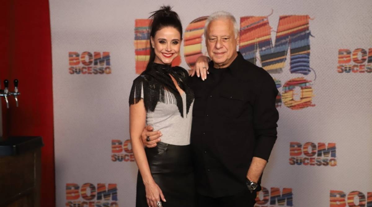 Alexandra Martins e Antônio Fagundes