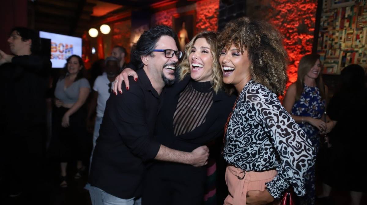 Lúcio Mauro Filho, Helena Fernandes e Sheron Menezzes