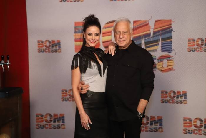 Alexandra Martins e Antônio Fagundes - Ag. News