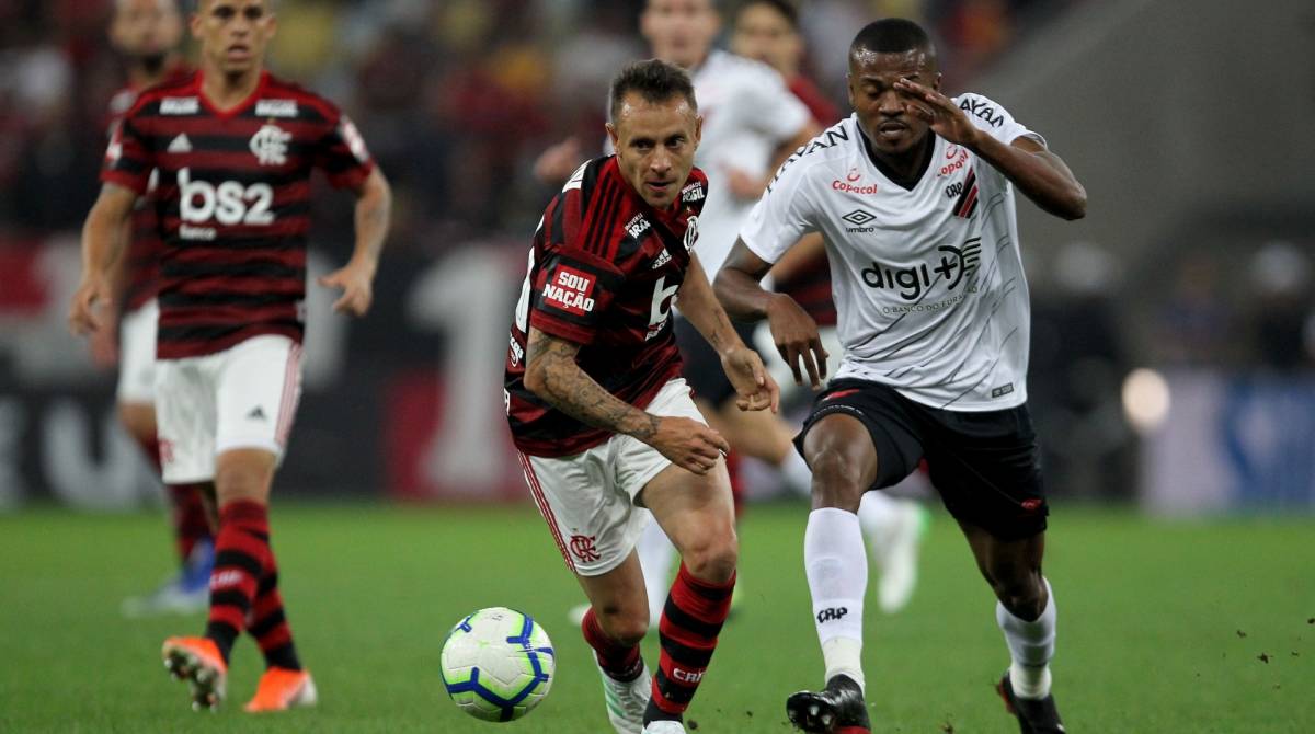 Rio de Janeiro - 17/07/2019 - Rafinha do Flamengo durante partida contra o Atletico PR no estadio do Maracana valida palas quartas de finais da Copa do Brasil. Foto: Luciano Belford/Agencia O Dia