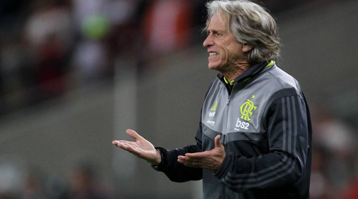 Técnico do Flamengo, Jorge Jesus será homenageado na Câmara - Luciano Belford/Agência O Dia