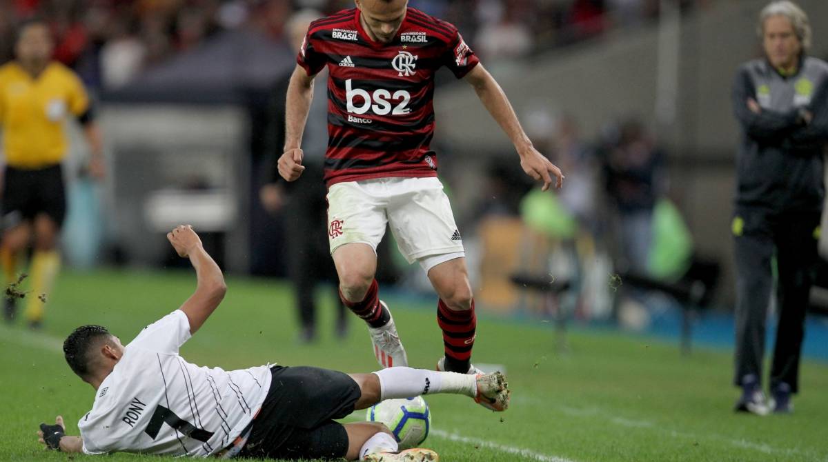 Flamengo foi eliminado - Luciano Belford/Ag&ecirc;ncia O Dia