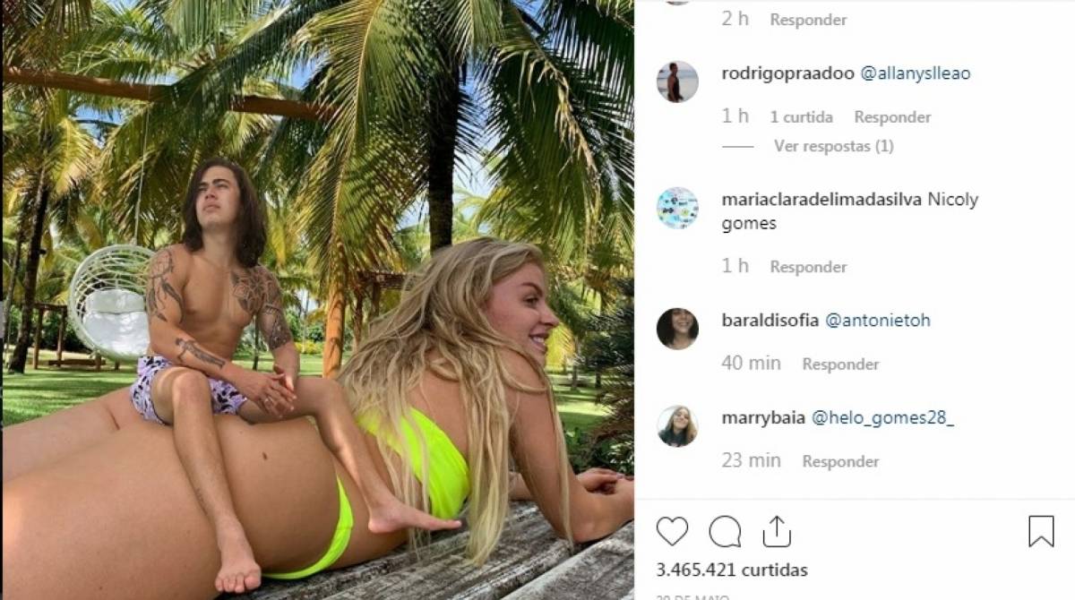 Whindersson e Luiza Sonza: piadas do casal bombam - fotos de Reprodução