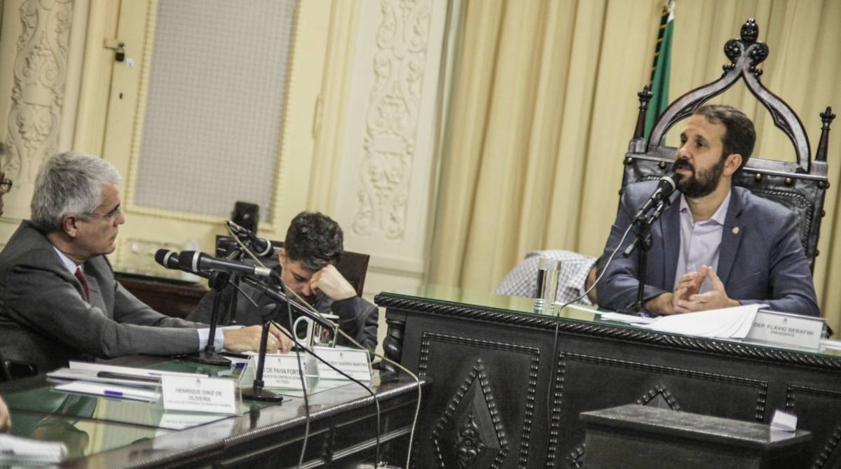 Deputado Flavio Serafini (Psol) preside a CPI do Rioprevidência