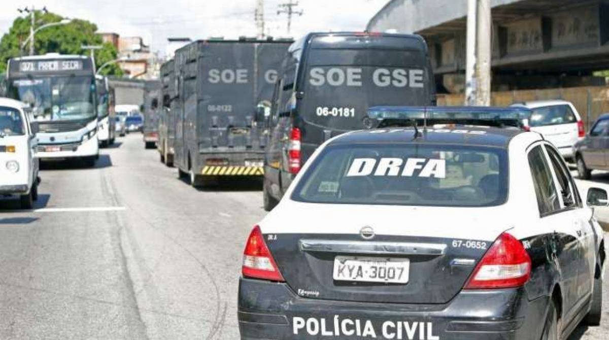 Viatura da DRFA - Polícia Civil - Daniel Castelo Branco / Arquivo / Agência O DIA